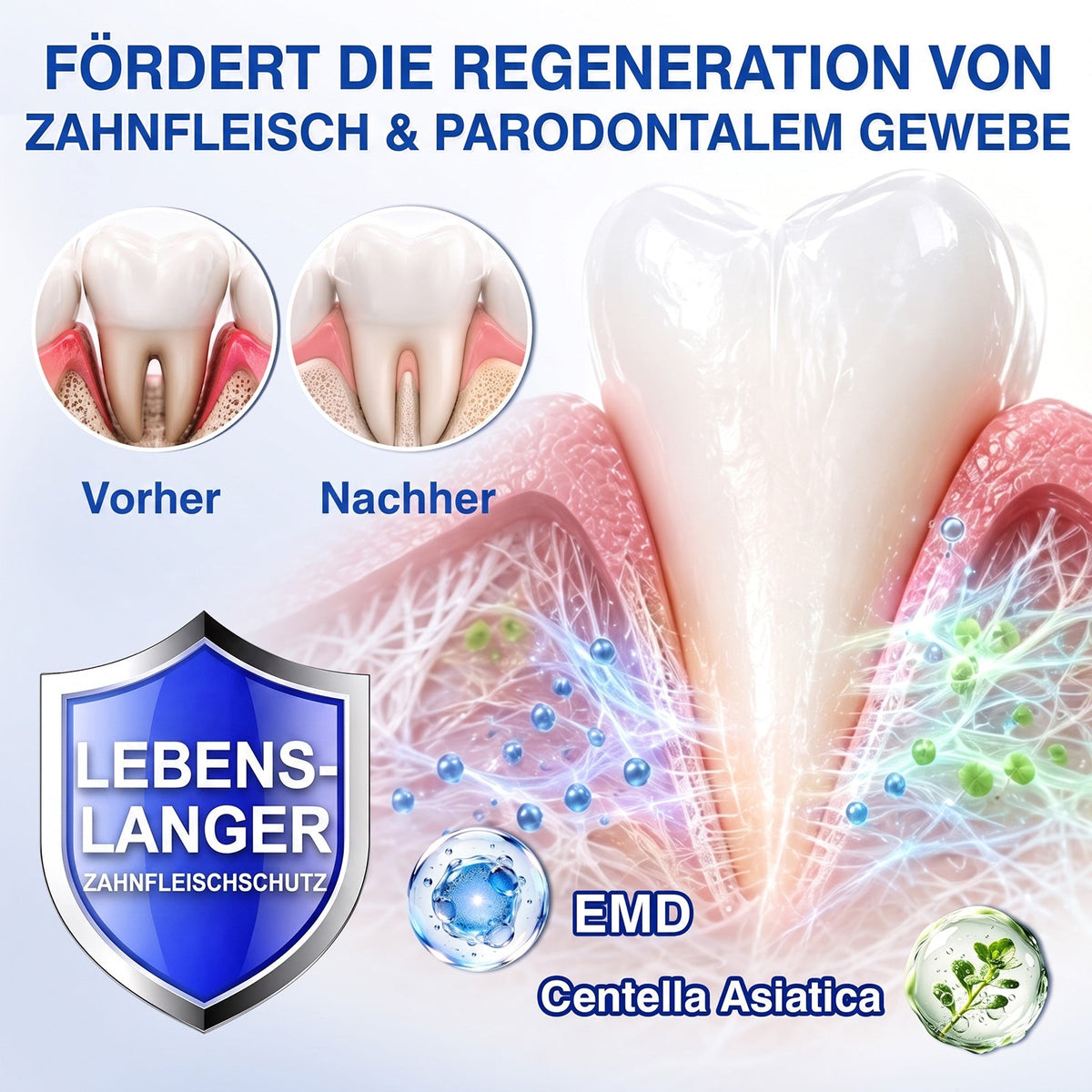 🇩🇪🏆🦷🛡️ Dr. Era® GumRevive — Klinisches Gel: Stoppt Zahnfleischbluten, regeniert Zahnfleisch & festigt Zähne