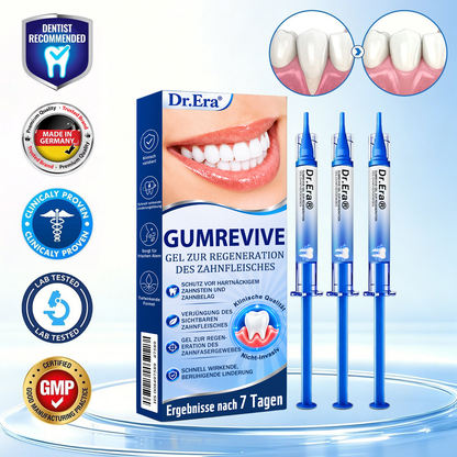 🇩🇪🏆🦷🛡️ Dr. Era® GumRevive — Klinisches Gel: Stoppt Zahnfleischbluten, regeniert Zahnfleisch & festigt Zähne