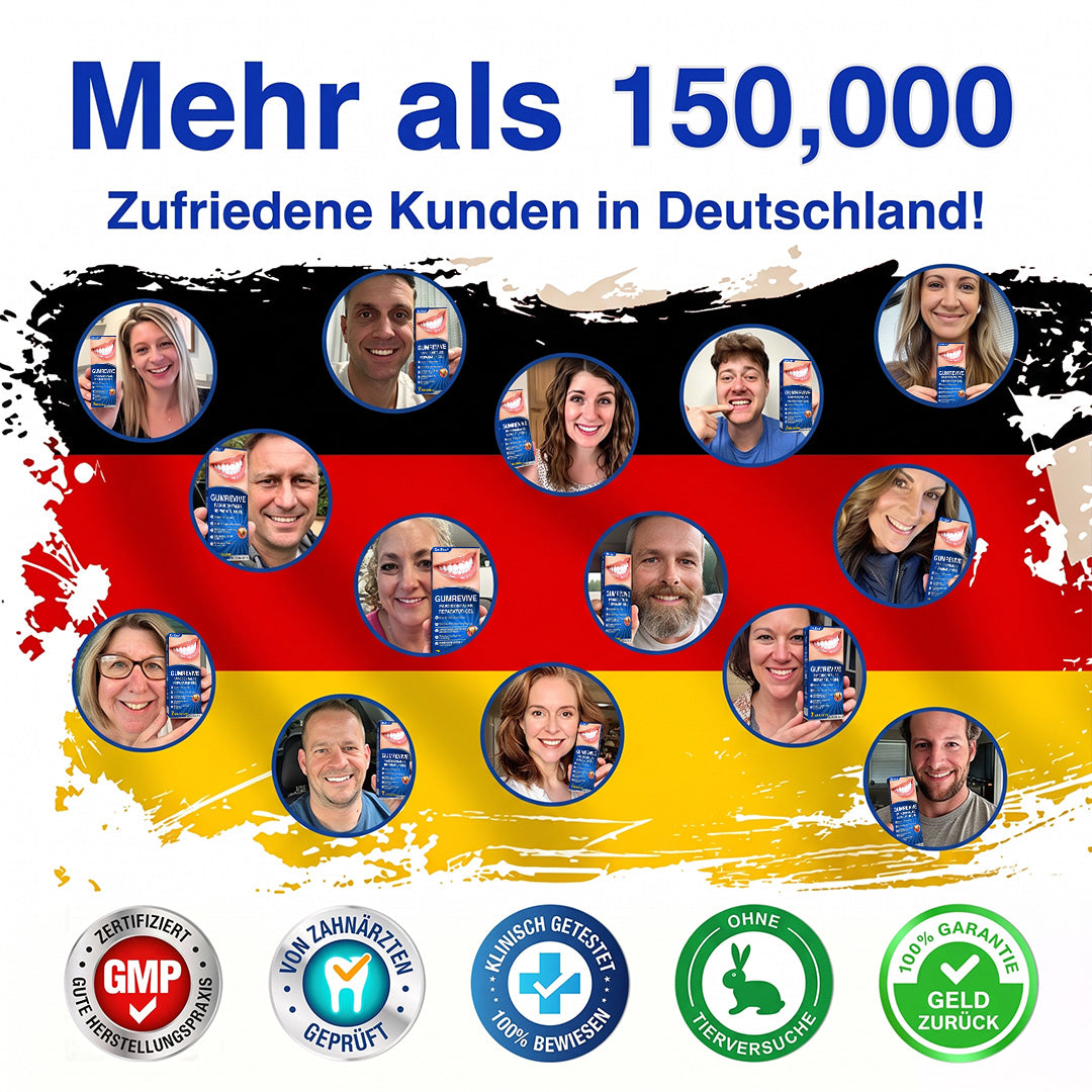 🇩🇪🏆🦷🛡️ Dr. Era® GumRevive — Klinisches Gel: Stoppt Zahnfleischbluten, regeniert Zahnfleisch & festigt Zähne