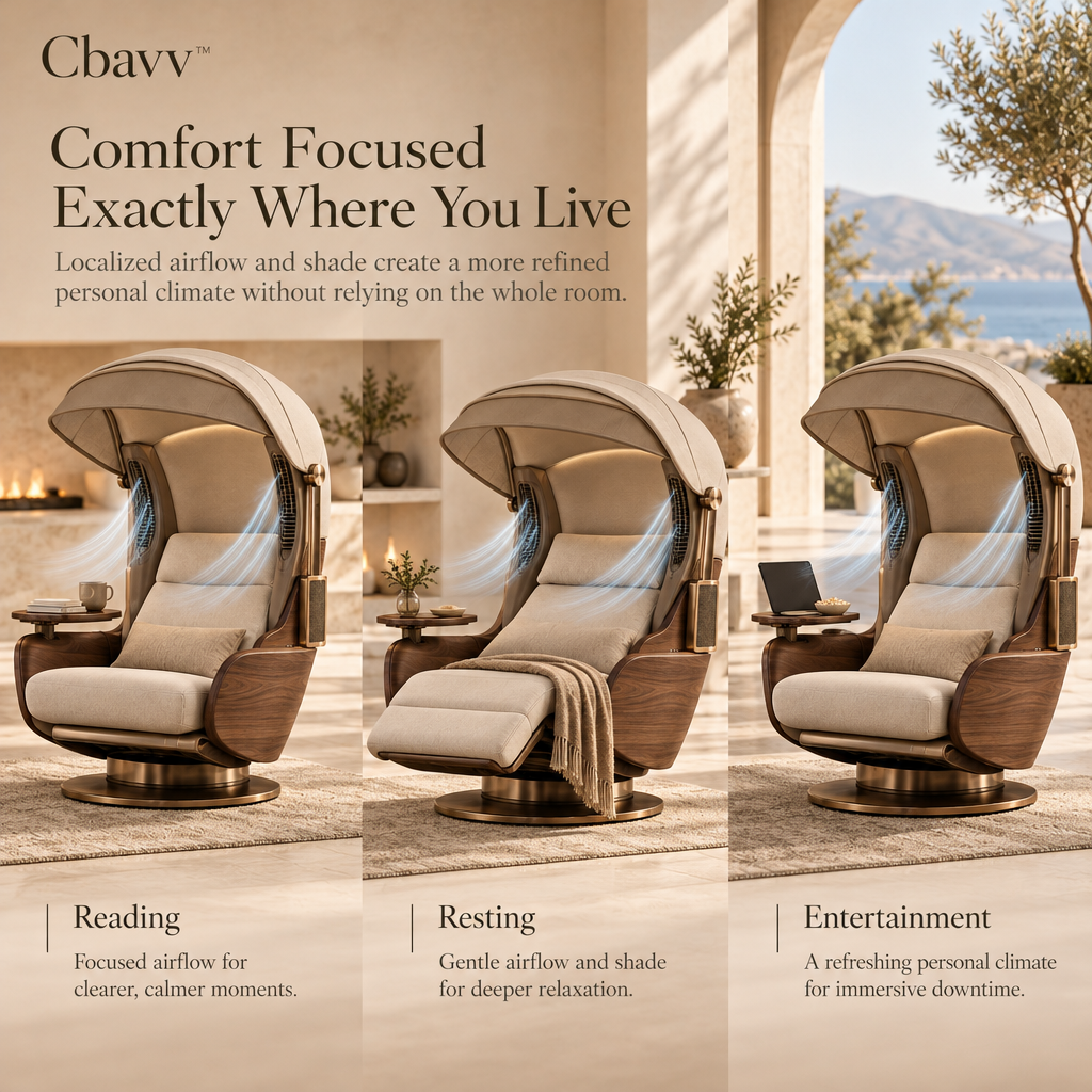 Cbavv™ Personal Thermal Comfort Canopy
