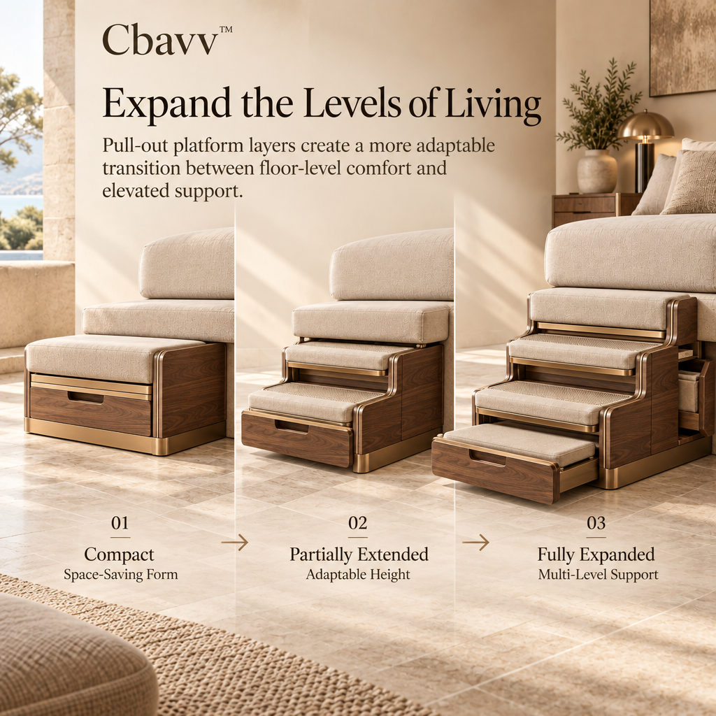 Cbavv™ Adaptive Floor Transition Bridge