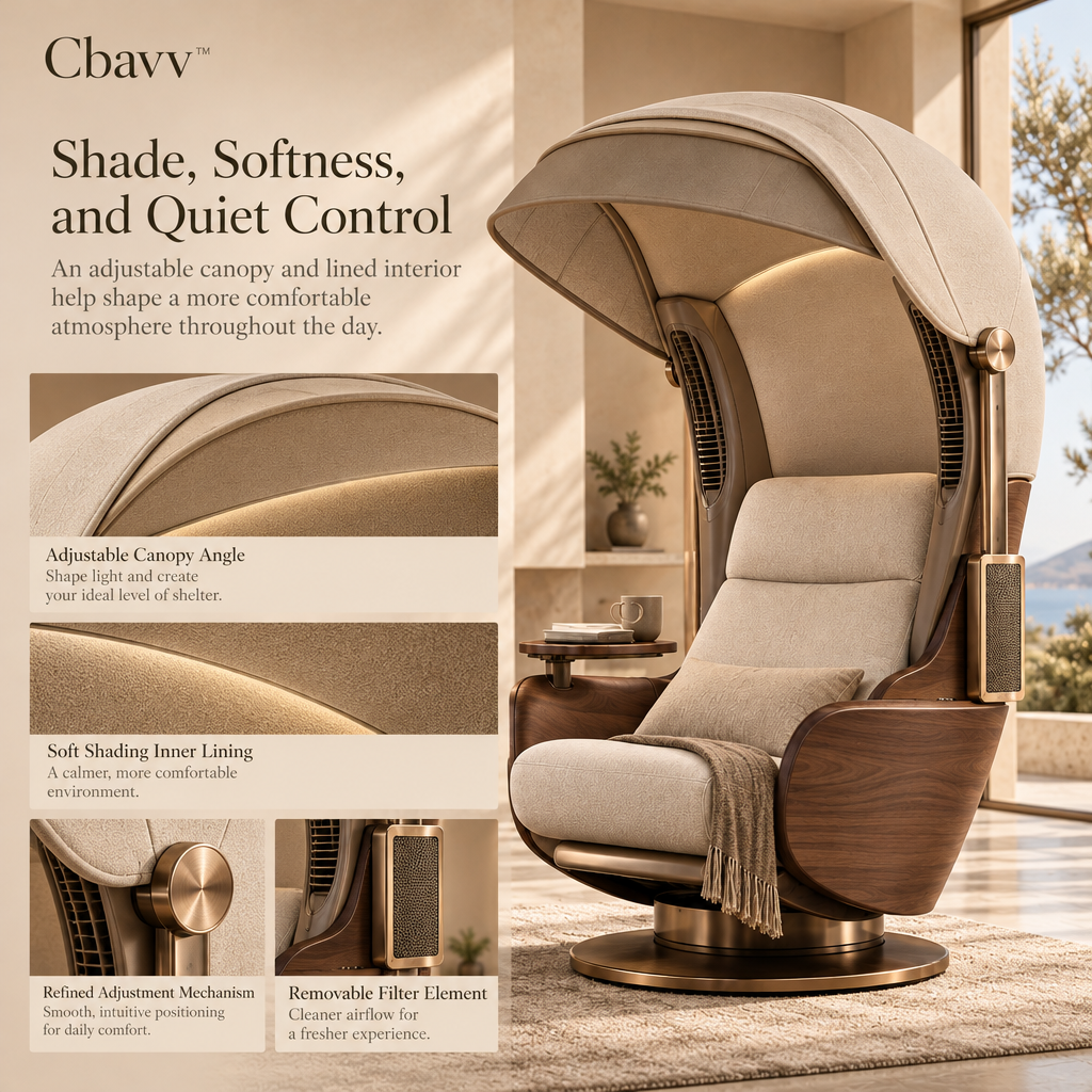 Cbavv™ Personal Thermal Comfort Canopy