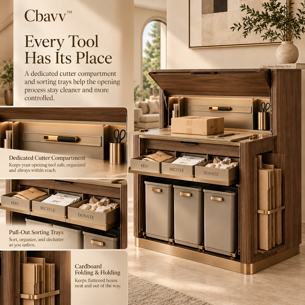 Cbavv™ Home Parcel Unboxing Atelier