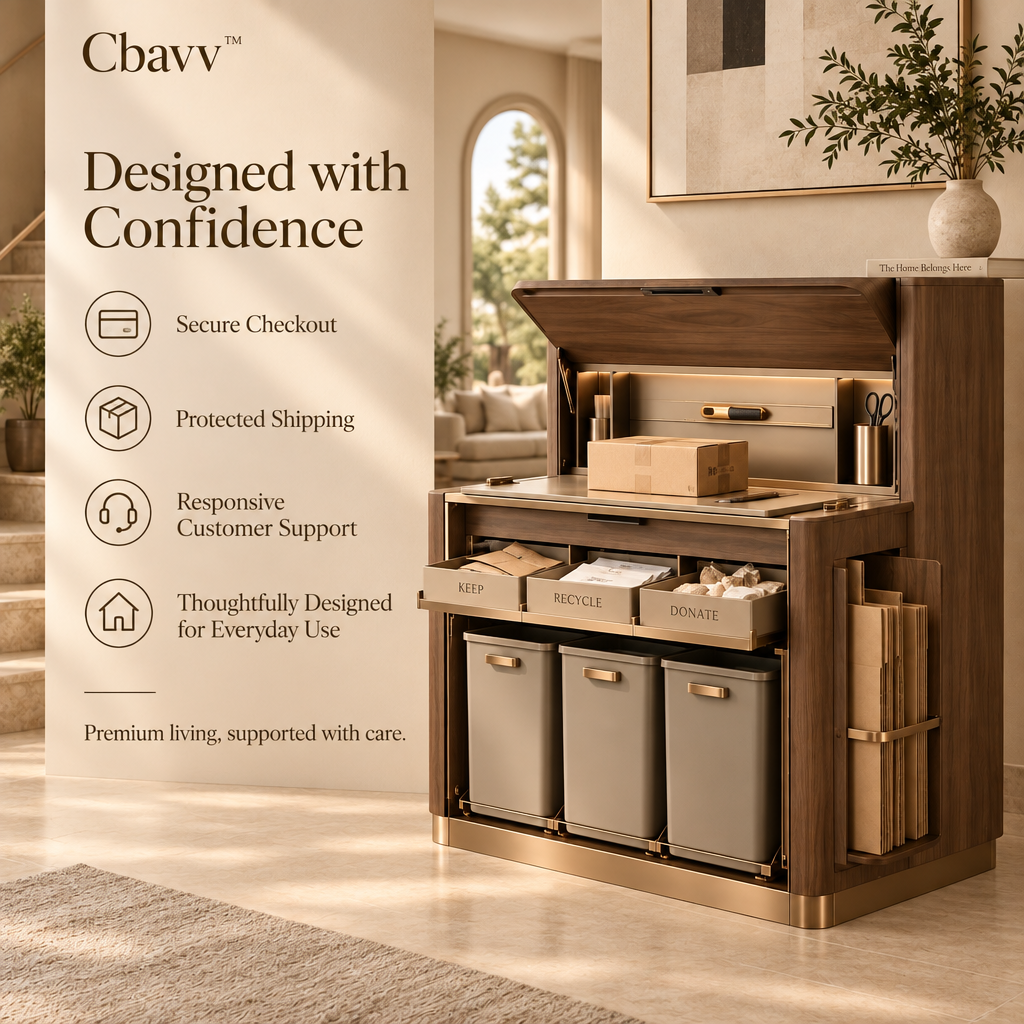 Cbavv™ Home Parcel Unboxing Atelier